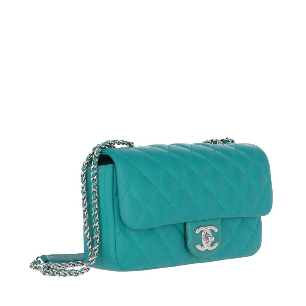 Top Quality Chanel Top Quality Chanel Teal Color Shoulder Bag