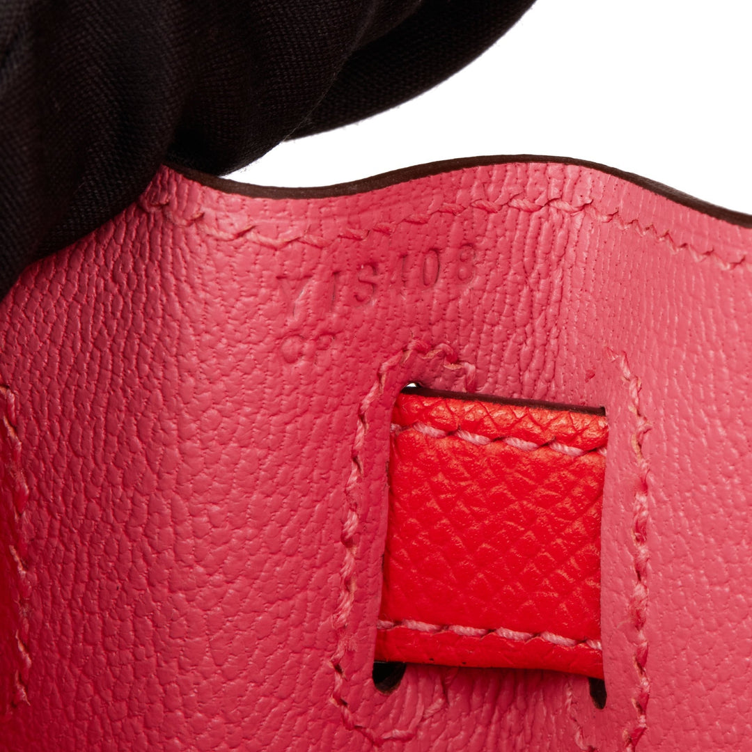 Top quality Hermes Rose Azalea & Rose Jaipur Epsom Leather HSS Special Order Kelly 28cm Sellier Shoulder Bag