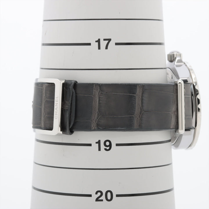Top Quality Chanel J12 Chromatic H4187 SS Leather AT Gr
