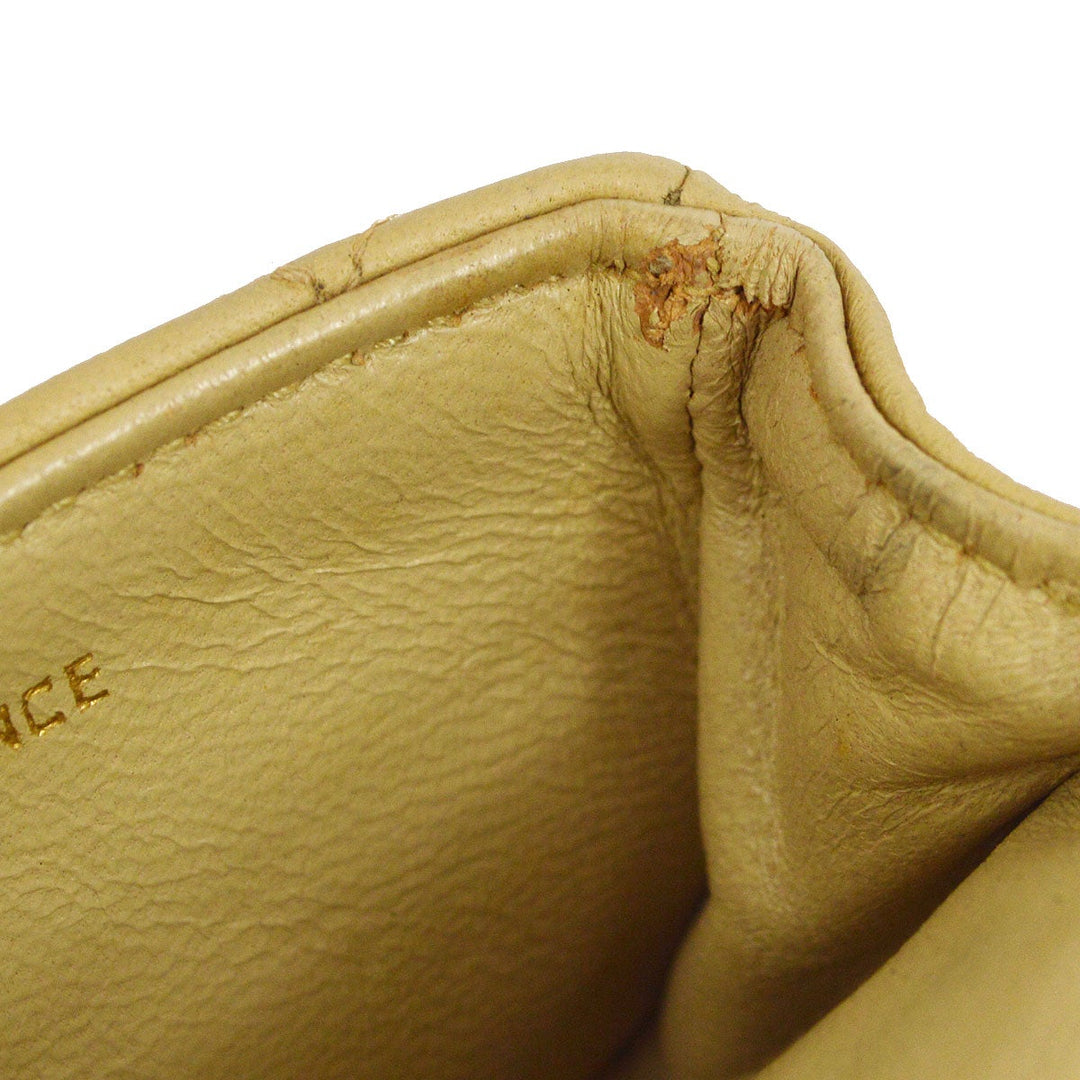 Top Quality Chanel 1989 Beige Lambskin Micro Classic Flap Belt Bag
