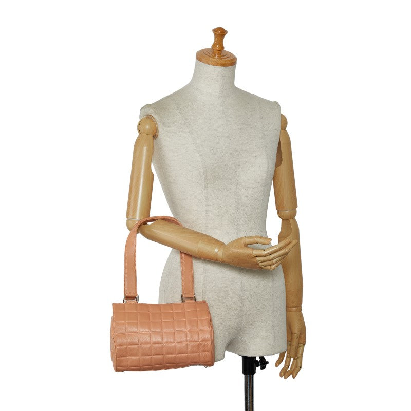 Top Quality Chanel Top Quality Chanel CHOCOLATE BAR HANDBACK RAMSKIN PINK