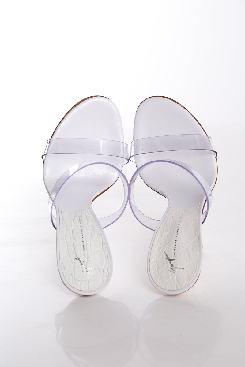 Giuseppe Zanotti White Heels SZ 5.5