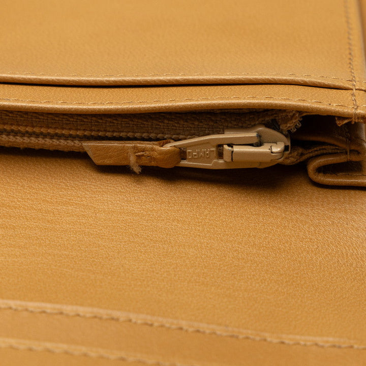 Top Quality Chanel Top Quality Chanel Long Wallet Leather Beige Ladies Market