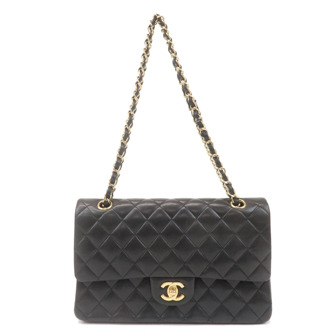 Top Quality Chanel Matelasse 25 Lamb Skin Double Flap Shoulder Bag A01112