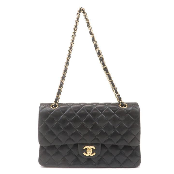 Top Quality Chanel Matelasse 25 Lamb Skin Double Flap Shoulder Bag A01112
