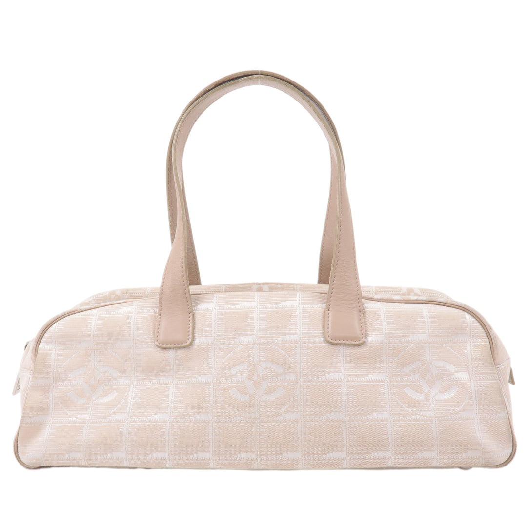 Top Quality Chanel New Travel Line Nylon Jacquard Leather Mini Bag A15828