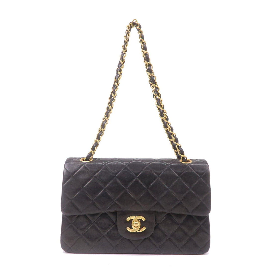 Top Quality Chanel Matelasse Lamb Skin 23 Double Flap Shoulder Bag A01113