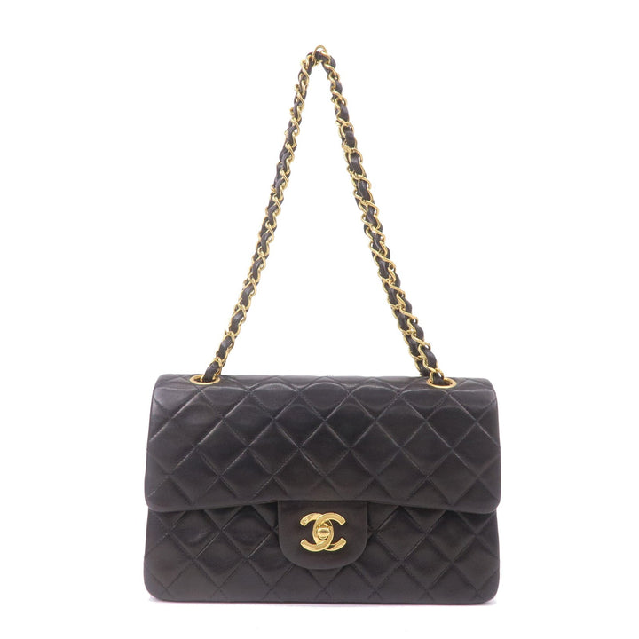 Top Quality Chanel Matelasse Lamb Skin 23 Double Flap Shoulder Bag A01113