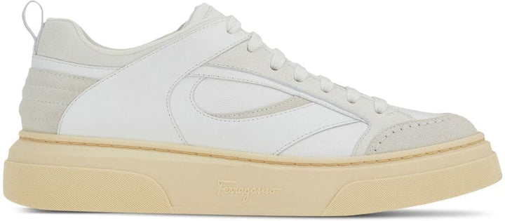 LOGO LEATHER SNEAKERS