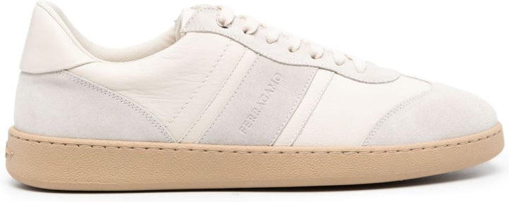 LOGO LEATHER SNEAKERS