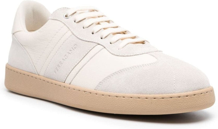 LOGO LEATHER SNEAKERS