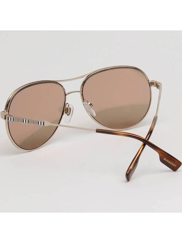 Burberry Eyewear Tara Boeing Sunglasses Light Gold