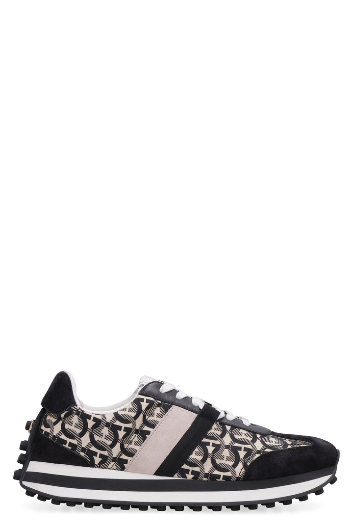 NYLON LOW-TOP SNEAKERS