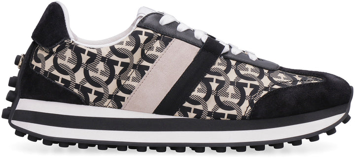 NYLON LOW-TOP SNEAKERS