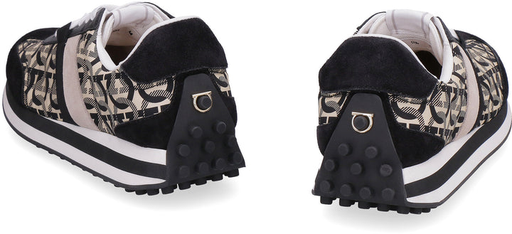 NYLON LOW-TOP SNEAKERS