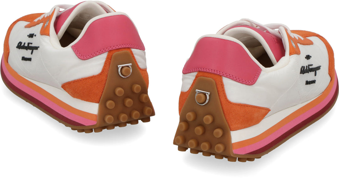 NYLON LOW-TOP SNEAKERS