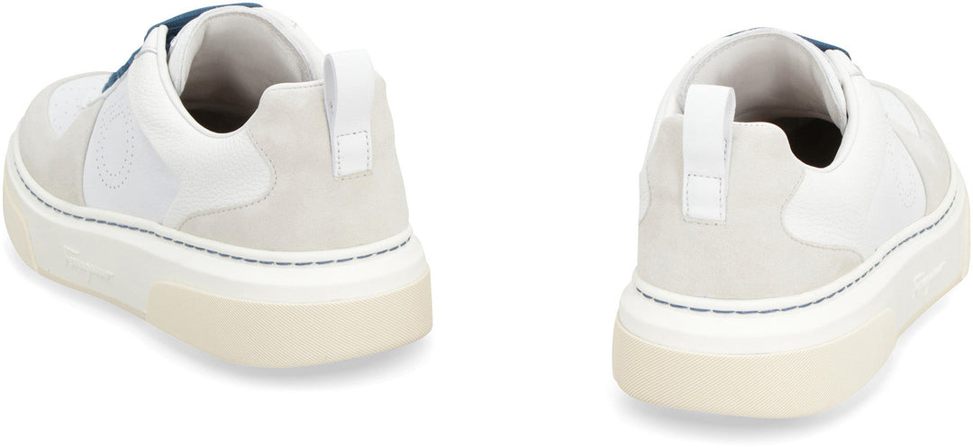 LEATHER LOW-TOP SNEAKERS