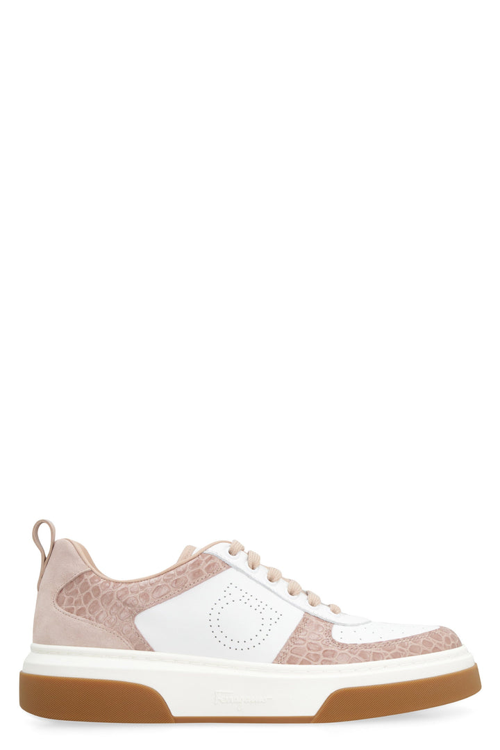 LEATHER LOW-TOP SNEAKERS