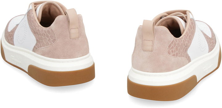 LEATHER LOW-TOP SNEAKERS