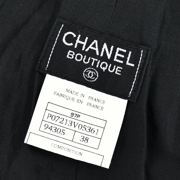 Top Quality Chanel Long Pants Black 97P #38