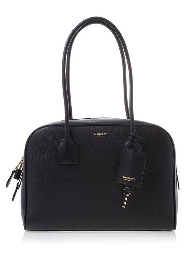 Burberry Half Cube Medium Tote Bag Black