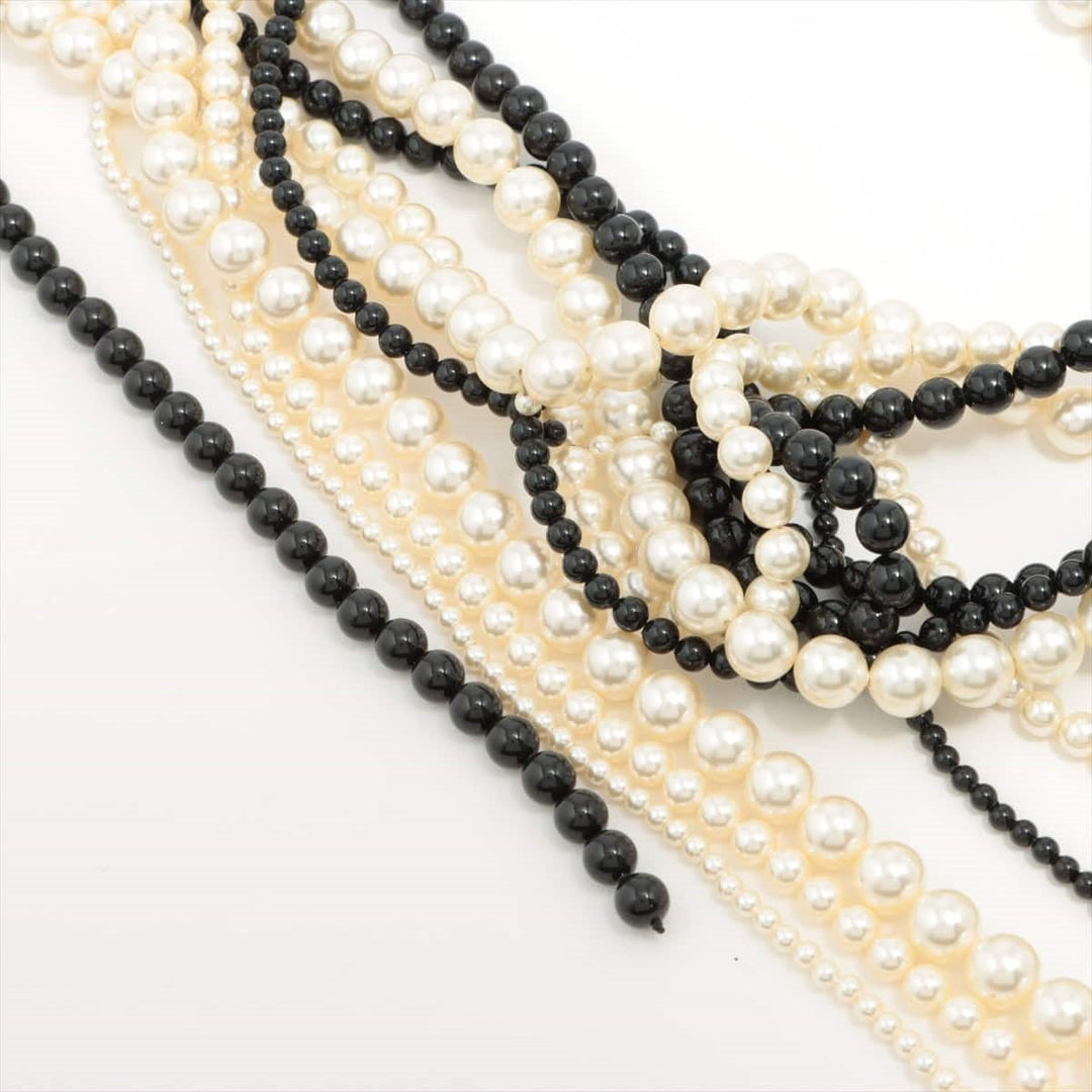 Top Quality Chanel Coca-Cola B14K Necklace GP x  Pearl Silver