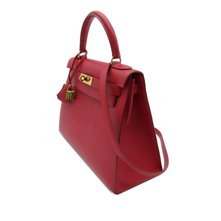 Top quality Hermes Courchevel Kelly Sellier 28 Satchel