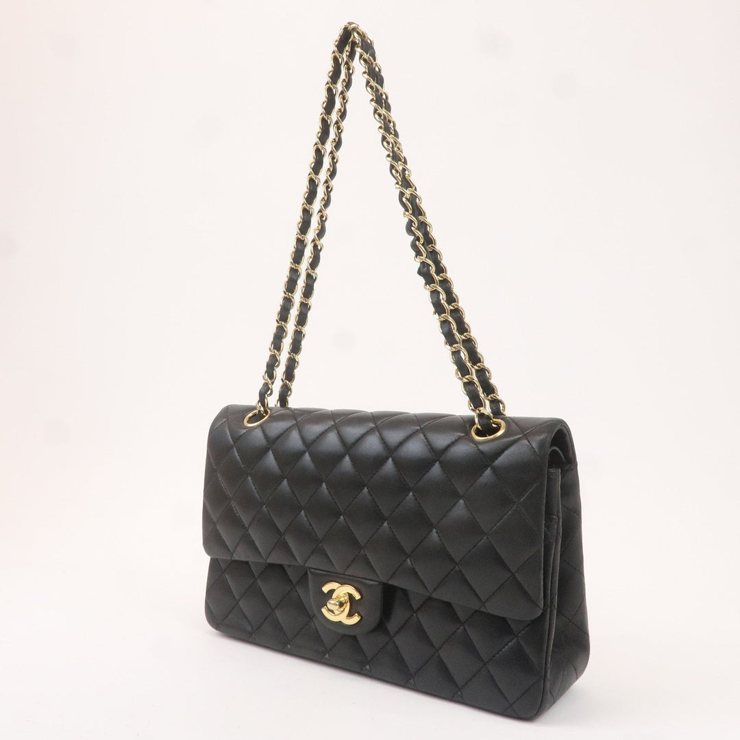 Top Quality Chanel Matelasse 25 Lamb Skin Double Flap Shoulder Bag A01112