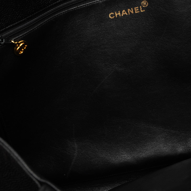 Top Quality Chanel Coco Handbag Tote Bag Unclear Black Leather  CHANEL