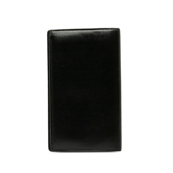 Top Quality Chanel Coca-Cola Jacket Motif Long Wallet Black Leather Lady Chanel