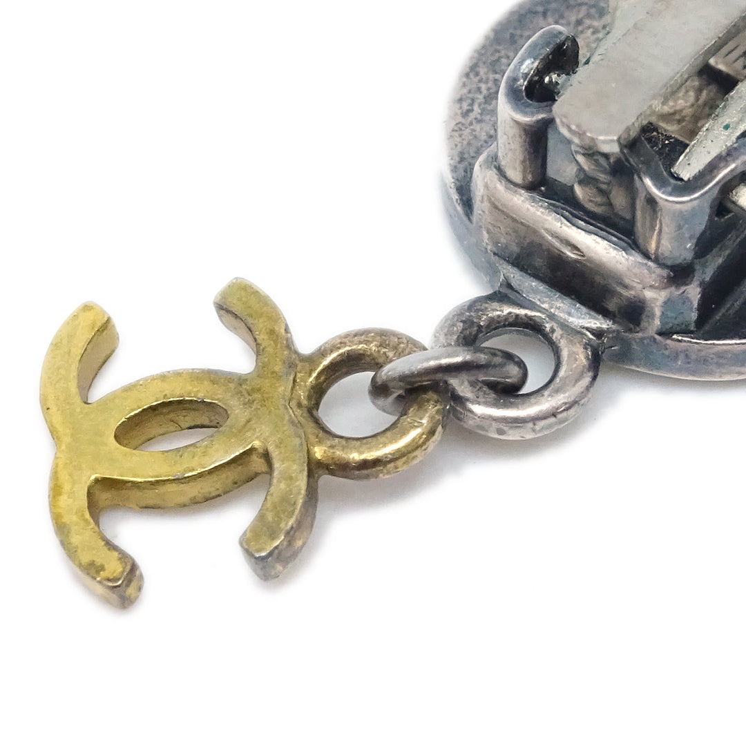 Top Quality Chanel Dangle Earrings Clip-On Gold