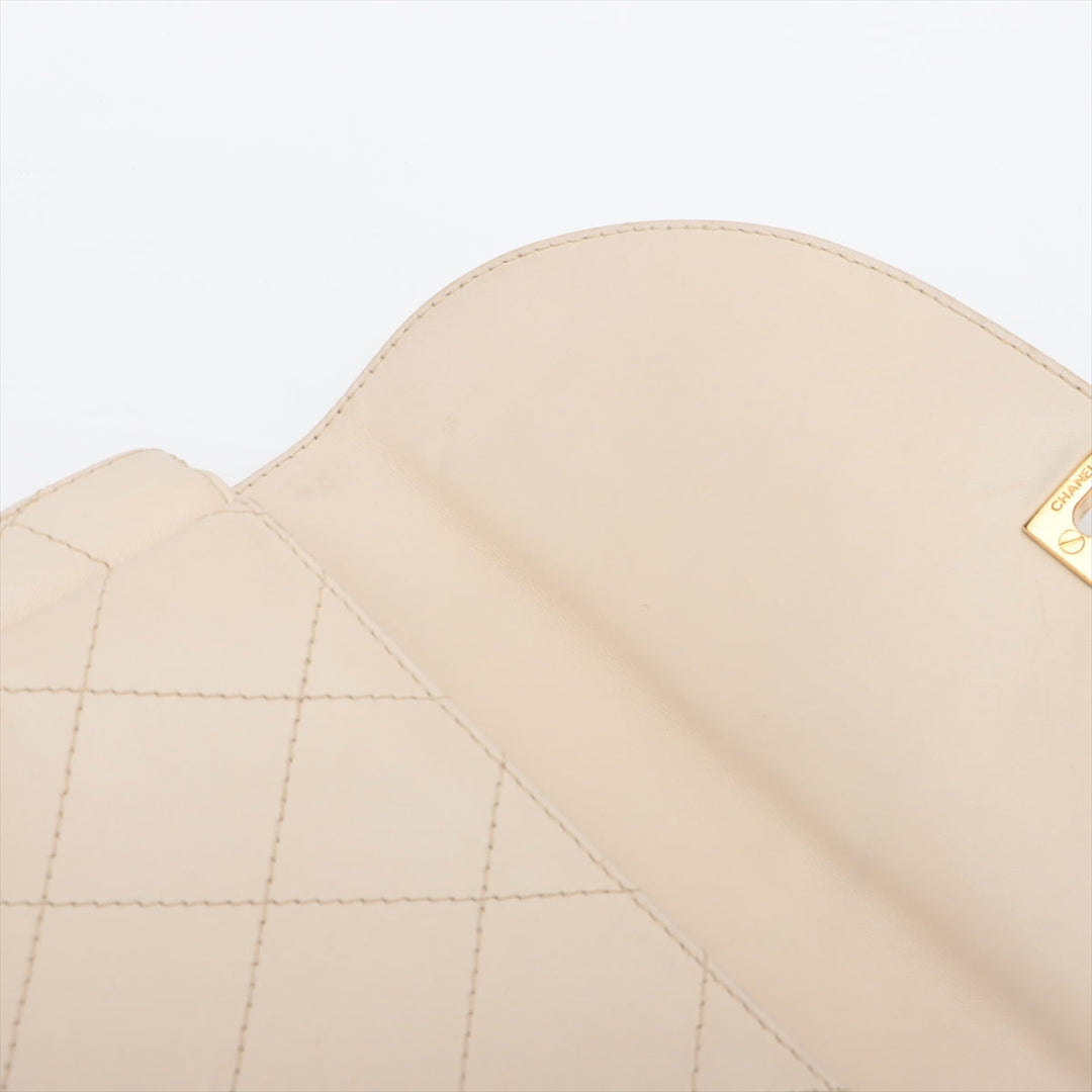 Top Quality Chanel Matrasse  Chain Shoulder Bag Beige Gold  5th