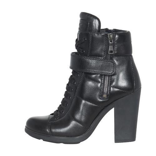 Prada Sport Leather Lace-Up Boots