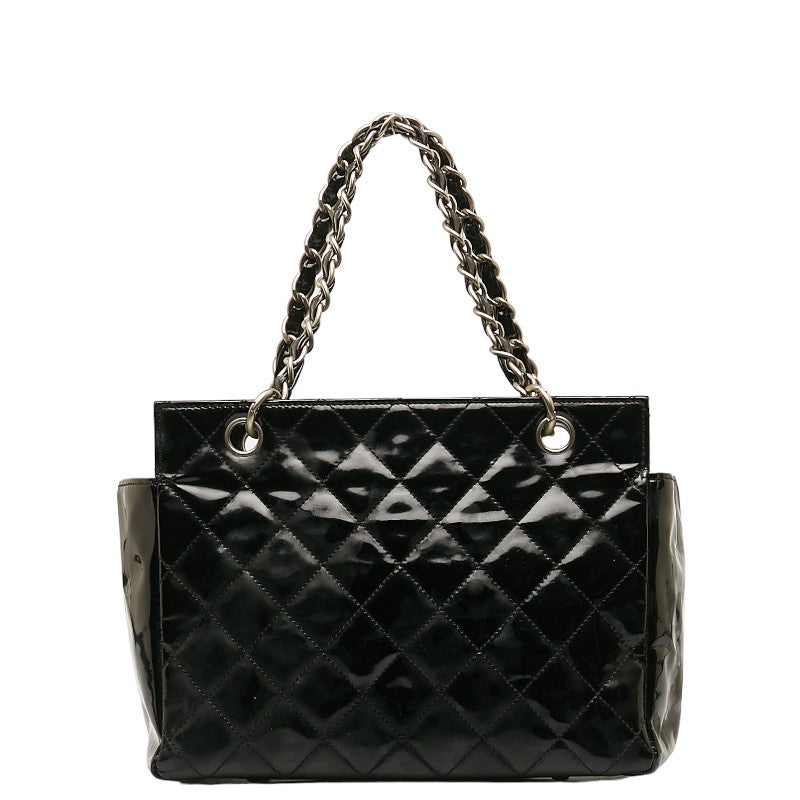 Top Quality Chanel Matrases Cocomark Chain houlder Bag Black Silver Emmeline  Chanel