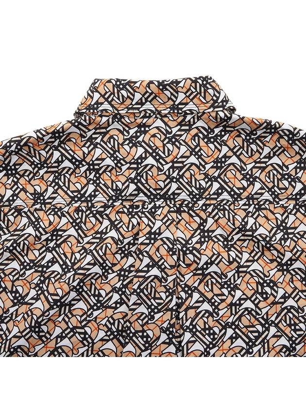 Burberry Monogram Logo Print Shirt