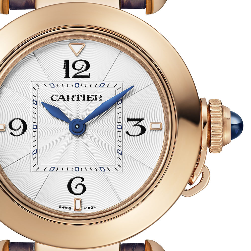 Pasha de Cartier Rose Gold 30mm Watch WGPA0018