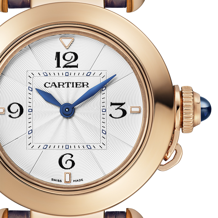 Pasha de Cartier Rose Gold 30mm Watch WGPA0018