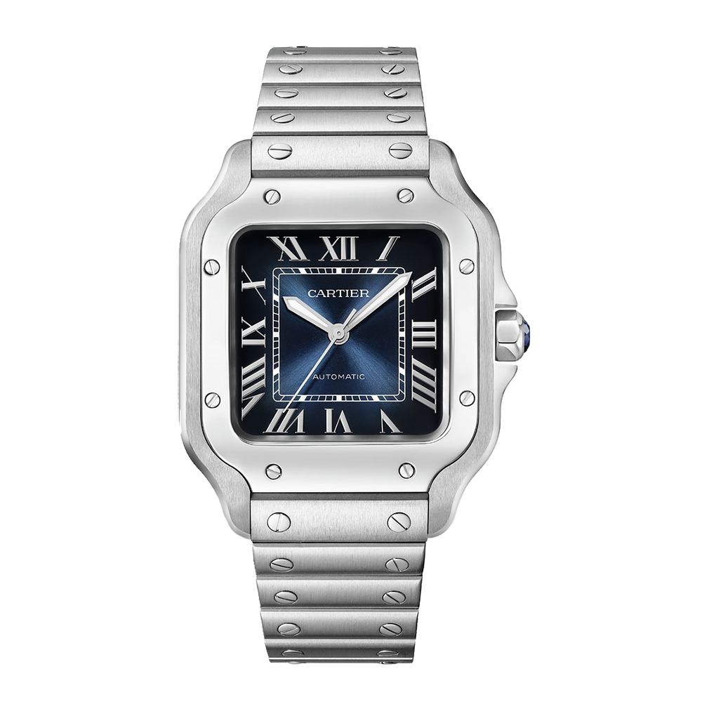 Santos de Cartier Steel Medium Watch WSSA0063