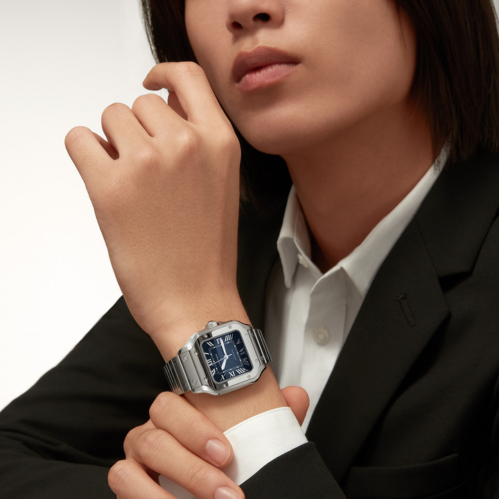 Santos de Cartier Steel Medium Watch WSSA0063