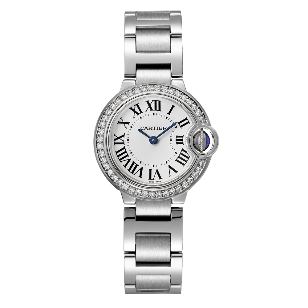 Ballon Bleu de Cartier Steel 28mm Watch W4BB0030