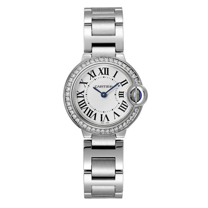 Ballon Bleu de Cartier Steel 28mm Watch W4BB0030