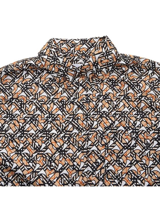 Burberry Monogram Logo Print Shirt