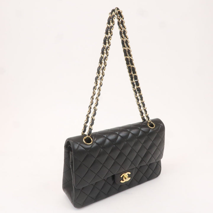 Top Quality Chanel Matelasse 25 Lamb Skin Double Flap Shoulder Bag A01112