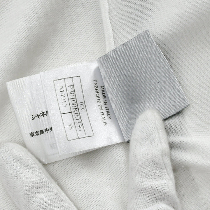 Top Quality Chanel Cruise 2007 Sport Line Hoodie Zip-up Tops White 07C #38