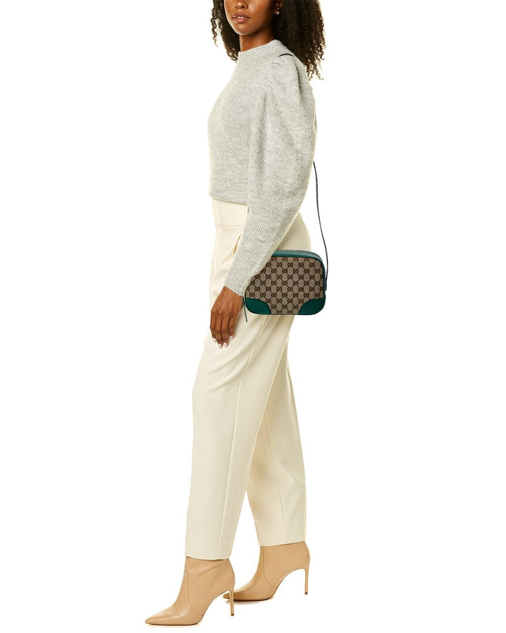 Gucci GG Canvas & Leather Crossbody