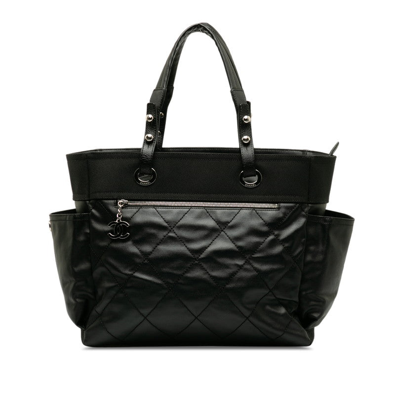Top Quality Chanel COCOMARK PARIBIARITZ GM Tote BAG BLACK PVC LINKS LEADER LADY Top Quality Chanel SHOPPING MARKET SHOPPING CHANEL