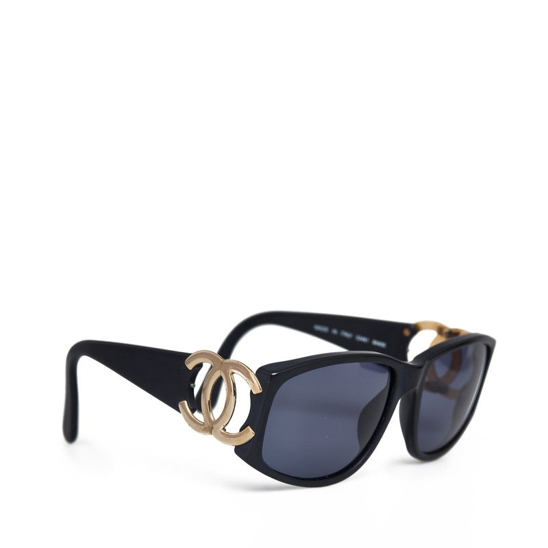 Top Quality Chanel Cocomark Gold  Wellington un Glasses 02461 Black    CHANEL