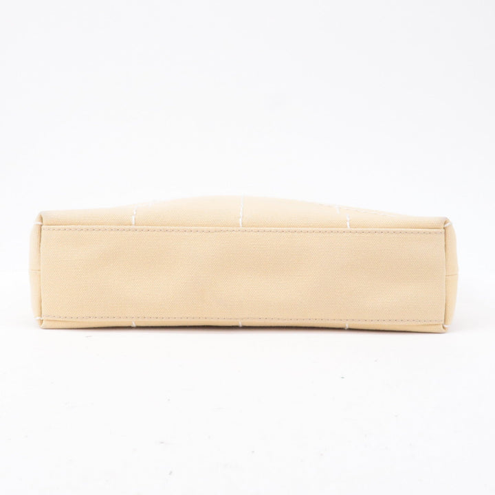 Top Quality Chanel Chocolate Bar Canvas Hand Bag Shoulder Bag Beige
