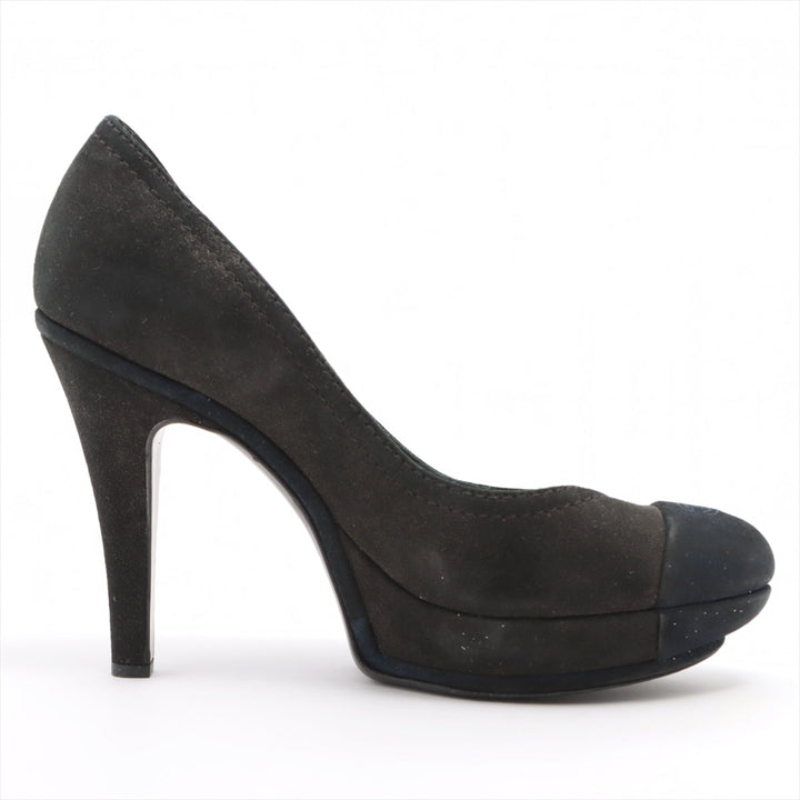 Top Quality Chanel Coco Leather Pumps 36 Black