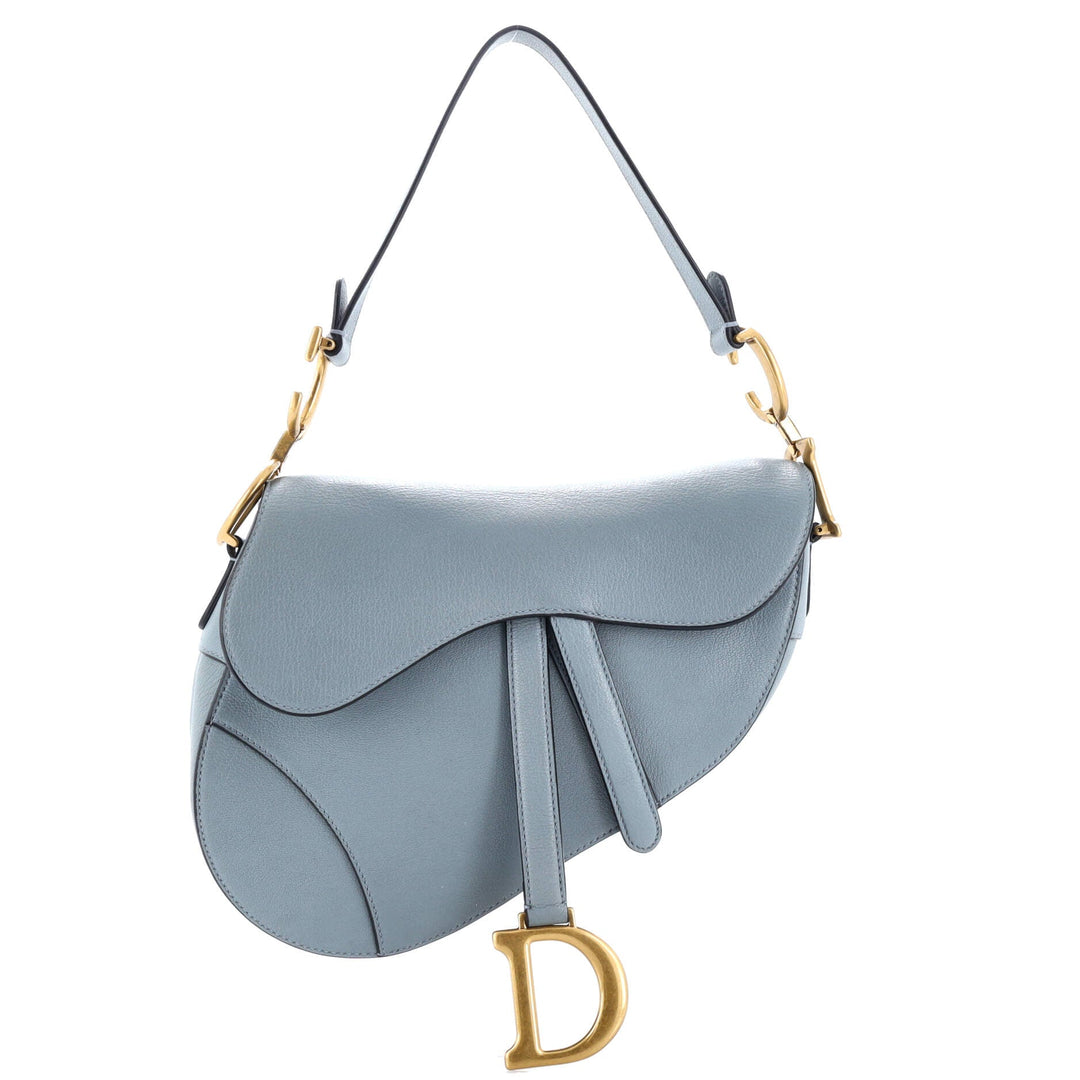 Top quality Dior Saddle Handbag Leather Medium